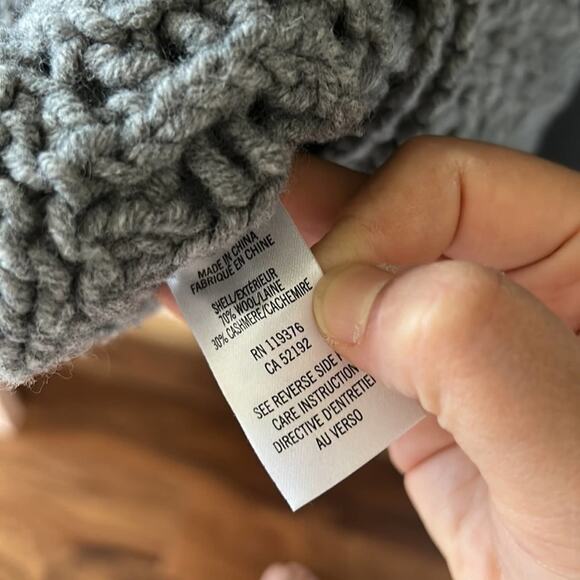 Helmut Lang Wool Cashmere Pullover Asymmetrical sweater. Size S - Picture 5 of 7